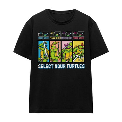 Front - Teenage Mutant Ninja Turtles Unisex Adult Select Your Turtles T-Shirt