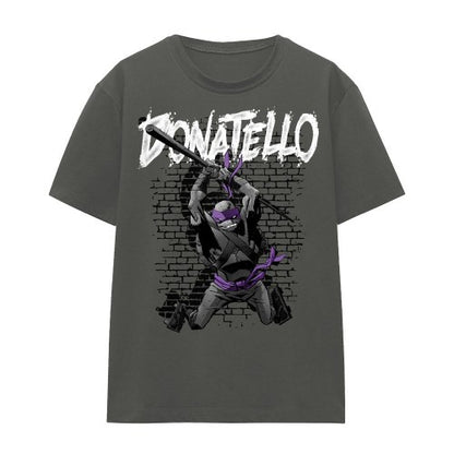 Front - Teenage Mutant Ninja Turtles Unisex Adult Donatello T-Shirt