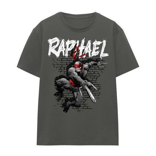 Front - Teenage Mutant Ninja Turtles Unisex Adult Raphael T-Shirt