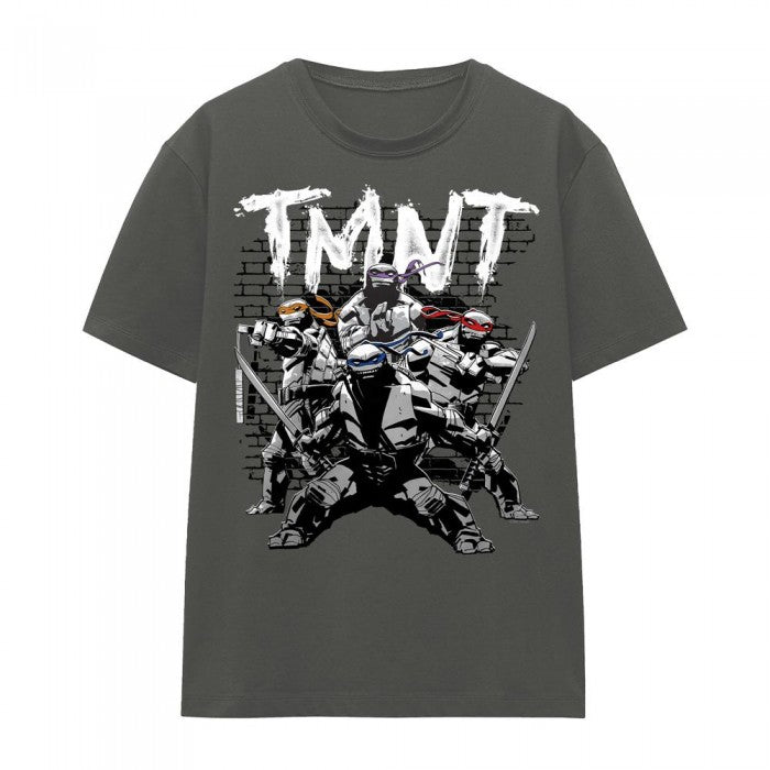 Front - Teenage Mutant Ninja Turtles Unisex Adult TMNT Team T-Shirt