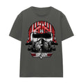 Front - Top Gun Unisex Adult Goose Helmet T-Shirt