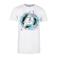 Front - Avengers Endgame Mens Quantum Logo T-Shirt