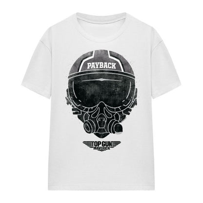 Front - Top Gun Unisex Adult Payback Helmet T-Shirt
