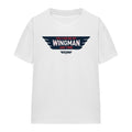 Front - Top Gun Unisex Adult Wingman Anytime T-Shirt