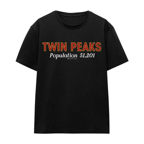 Front - Twin Peaks Unisex Adult Population T-Shirt