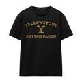 Front - Yellowstone Unisex Adult Arched Logo T-Shirt