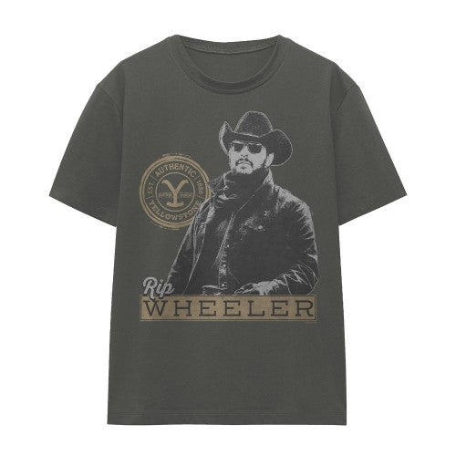 Front - Yellowstone Unisex Adult Rip Wheeler T-Shirt