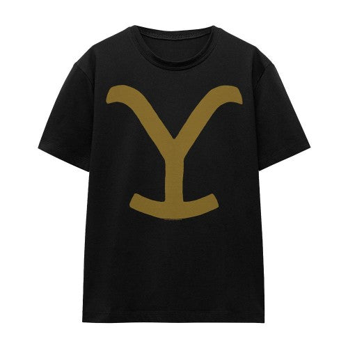 Front - Yellowstone Unisex Adult Brand T-Shirt