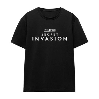 Front - Marvel Unisex Adult Secret Invasion Logo T-Shirt