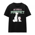 Front - The Aristocats Unisex Adult My Mum Is Purrfect Duchess & Marie Mothers Day T-Shirt