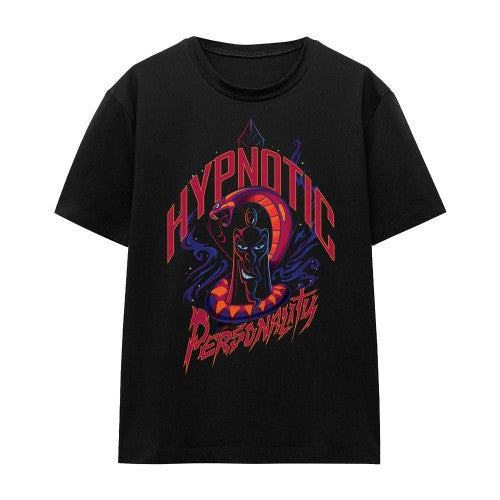 Front - Disney Villains Unisex Adult Hypnotic Personality Jafar T-Shirt