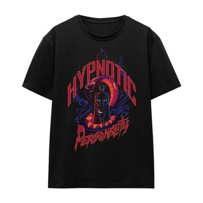 Front - Disney Villains Unisex Adult Hypnotic Personality Jafar T-Shirt