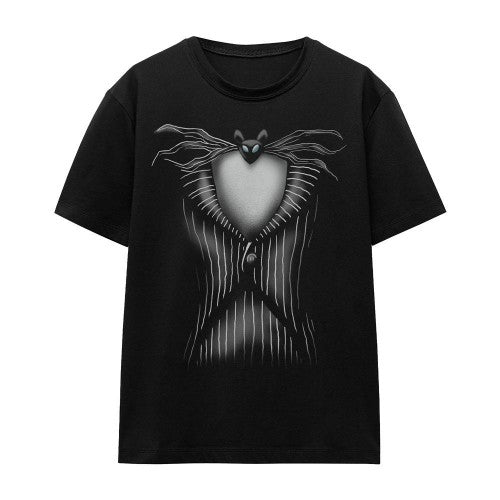 Front - The Nightmare Before Christmas Unisex Adult Jack Costume T-Shirt