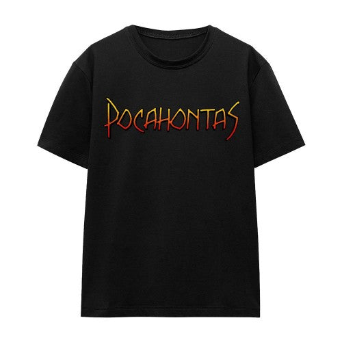 Front - Pocahontas Unisex Adult Logo T-Shirt