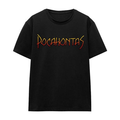 Front - Pocahontas Unisex Adult Logo T-Shirt