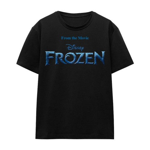 Front - Frozen Unisex Adult Logo T-Shirt