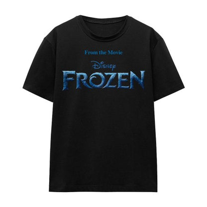 Front - Frozen Unisex Adult Logo T-Shirt