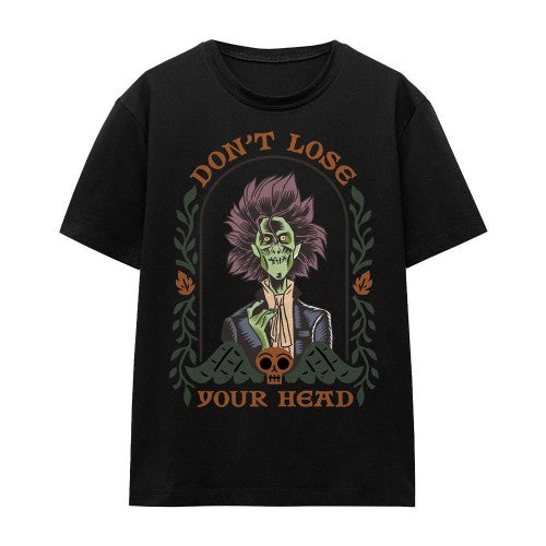 Front - Hocus Pocus 2 Unisex Adult Don´t Lose Your Head Billy Butcherson T-Shirt