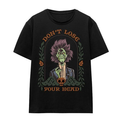 Front - Hocus Pocus 2 Unisex Adult Don´t Lose Your Head Billy Butcherson T-Shirt
