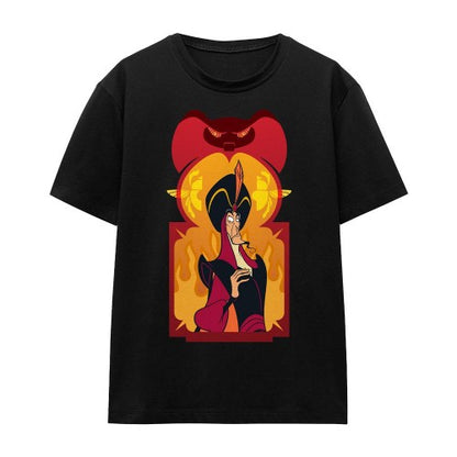 Front - Aladdin Unisex Adult The Evil Sorcerer Jafar T-Shirt