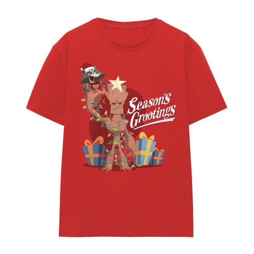 Front - Captain America Unisex Adult Costume T-Shirt