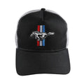 Front - Ford Mens Mustang Logo Baseball Cap