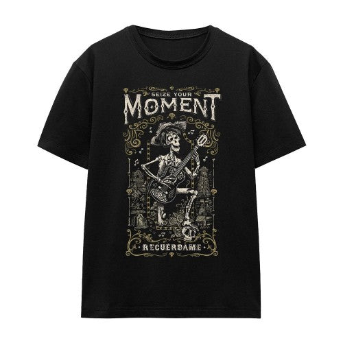 Front - Coco Unisex Adult Seize Your Moment Recuerdame Hector T-Shirt