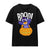 Front - Lilo & Stitch Unisex Adult Laughing Pumpkin T-Shirt