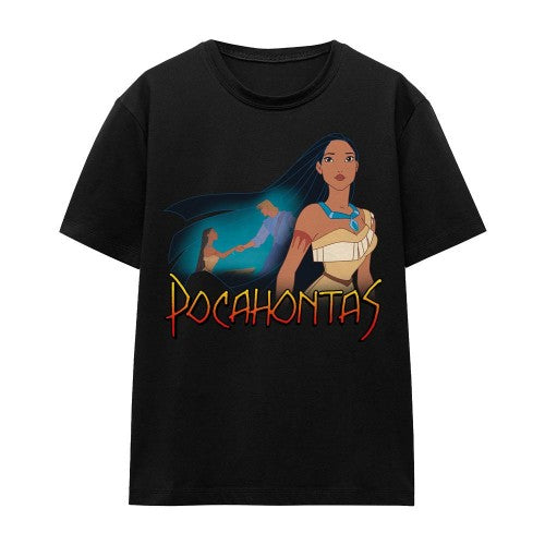 Front - Pocahontas Unisex Adult John Smith Canoe T-Shirt