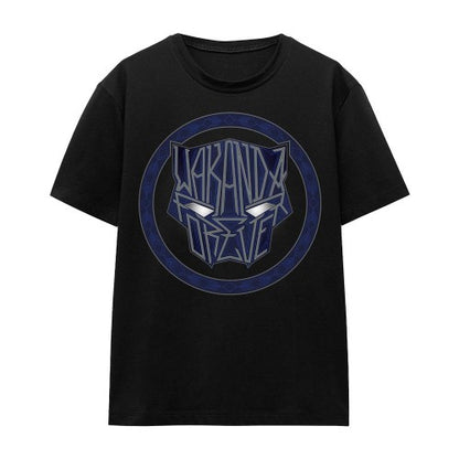 Front - Black Panther: Wakanda Forever Unisex Adult Text T-Shirt