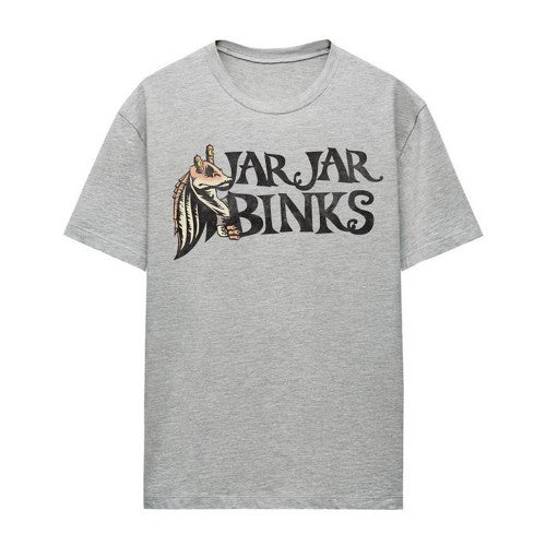 Front - Star Wars Unisex Adult Jar Jar Binks T-Shirt