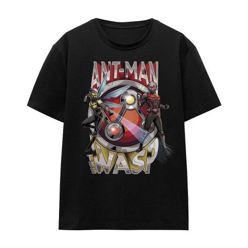 Front - Ant-Man And The Wasp: Quantumania Unisex Adult One Inch Heroes T-Shirt