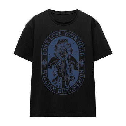 Front - Hocus Pocus Unisex Adult Don´t Lose Your Head Billy Butcherson T-Shirt