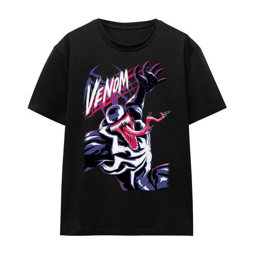 Front - Spider-Man 2 Unisex Adult Gamerverse Venom T-Shirt