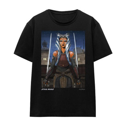 Front - Ahsoka Unisex Adult Heroic Ahsoka T-Shirt