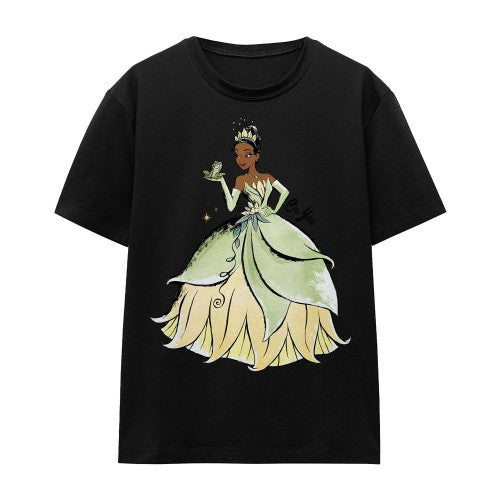 Front - The Princess and the Frog Unisex Adult Be You, It´s Beautiful Tiana T-Shirt