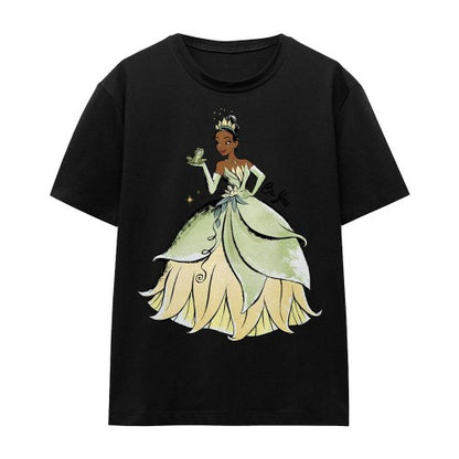 Front - The Princess and the Frog Unisex Adult Be You, It´s Beautiful Tiana T-Shirt