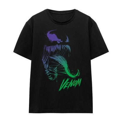 Front - Spider-Man 2 Unisex Adult Gamerverse Venom Gradient T-Shirt