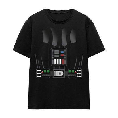 Front - Star Wars Unisex Adult Darth Vader Costume T-Shirt