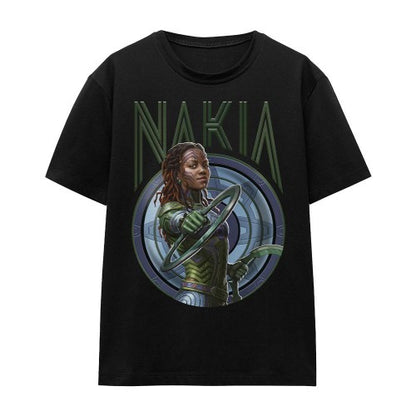 Front - Black Panther: Wakanda Forever Unisex Adult Nakia T-Shirt