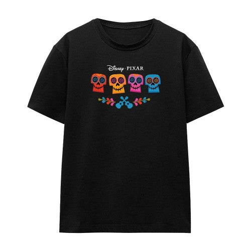 Front - Coco Unisex Adult Colour Logo T-Shirt