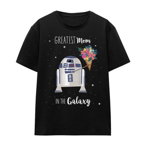 Front - Star Wars Unisex Adult Greatest Mom In The Galaxy Mothers Day T-Shirt