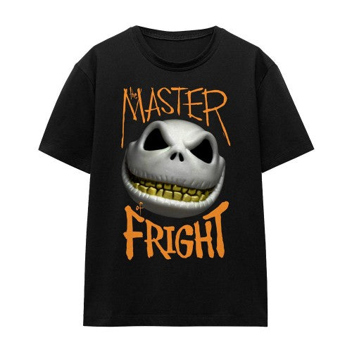 Front - The Nightmare Before Christmas Unisex Adult Master Of Fright Jack T-Shirt
