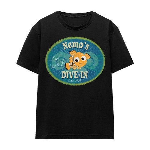 Front - Finding Nemo Unisex Adult Nemo´s Dive In T-Shirt