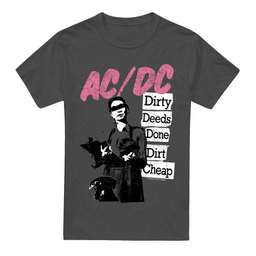 Front - AC/DC Unisex Adult Dirty Deeds T-Shirt