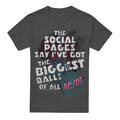 Front - AC/DC Unisex Adult Big Balls T-Shirt