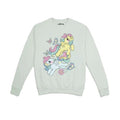 Front - My Little Pony Womens/Ladies Butterflies & Flowers Sweatshirt