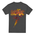 Front - AC/DC Unisex Adult Fire Bolt T-Shirt
