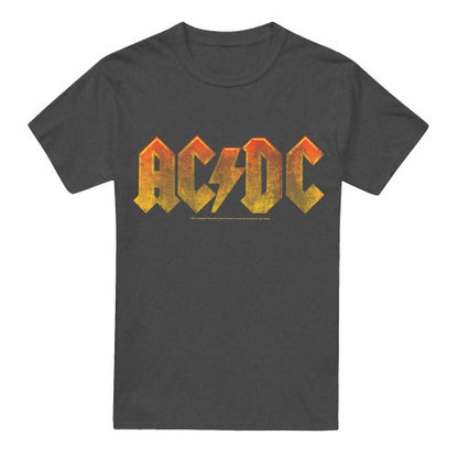 Front - AC/DC Unisex Adult Gradient Logo T-Shirt