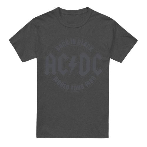 Front - AC/DC Unisex Adult Tour Emblem T-Shirt